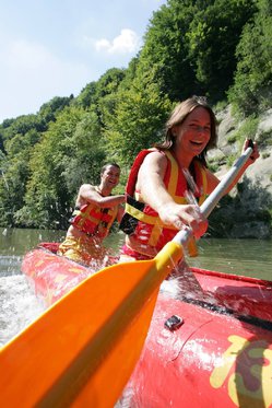 Kanu Tour - auf Rhein, Reuss oder Thur 6 