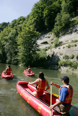 Kanu Tour - auf Rhein, Reuss oder Thur 7 