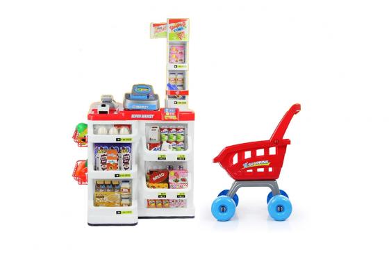Supermarkt-Set - mit Licht & Sound Effekten 1 