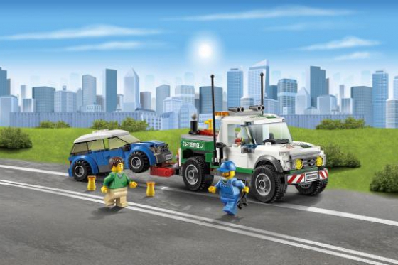 Pickup-Abschleppwagen mit Auto - LEGO® City 3 