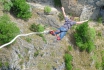 Saut à l'élastique - avec 190m de chute 