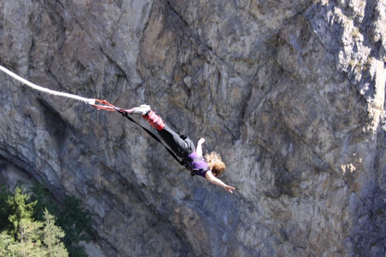 Saut à l'élastique - avec 190m de chute 11 