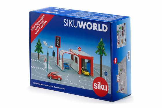 Set Stadt SIKUWORLD - SIKU Zubehör 3 