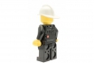 Réveil LEGO® City  - L'heure avec la mini figurine Pompier 3