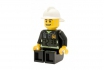 Réveil LEGO® City  - L'heure avec la mini figurine Pompier 7