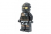 Réveil LEGO® Ninjago  - Regarde l'heure avec la mini figurine de Cole à la jungle 2
