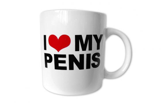 Tasse I Love My Penis - en céramique  