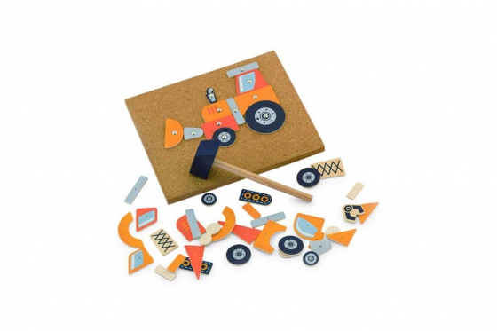 Hämmerli-Spiel Baufahrzeug - 48-teilig  