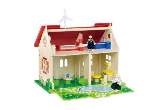 Puppenhaus Holz - 18teilig 1 