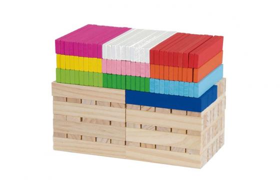 250 Holzbausteine - ähnlich Kapla 1 