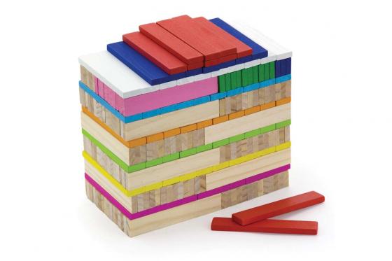 250 Holzbausteine - ähnlich Kapla 2 