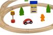 Kinder Eisenbahn-Set - 49-teilig, aus Holz 3