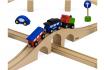 Kinder Eisenbahn-Set - 49-teilig, aus Holz 4