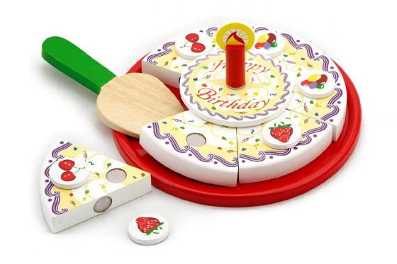 Geburtstagskuchen - Holz  