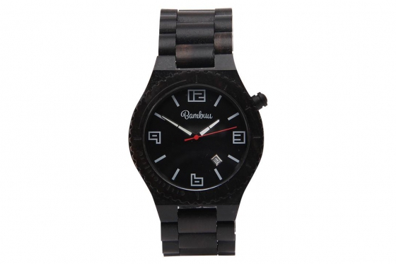 Bambuu Holzuhr - The Black Bambuu  