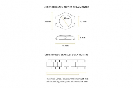 Bambuu Holzuhr - The Spirit 4 