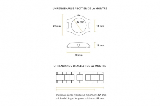 Bambuu Holzuhr - The Pearl Ahorn 5 