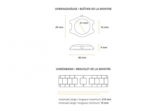 Bambuu Holzuhr - The Pearl Koa 5 