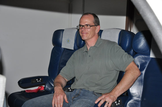 Flug Simulator Geschenk - im Cockpit einer Boeing 737 4 