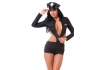 Polizei Uniform	 - Body mit Mütze 