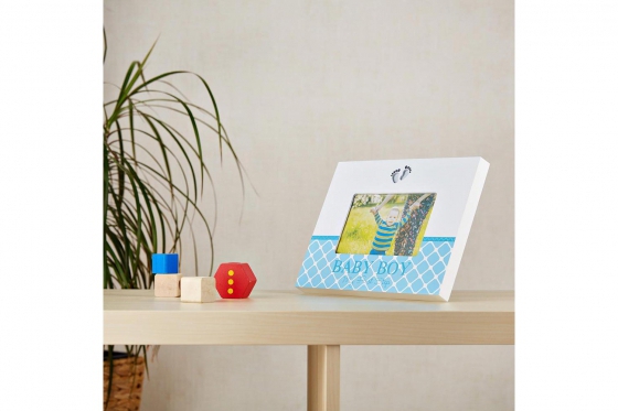 Cadre photo bébé LED - Baby Boy 2 