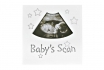 Cadre photo bébé LED - Baby's Scan 