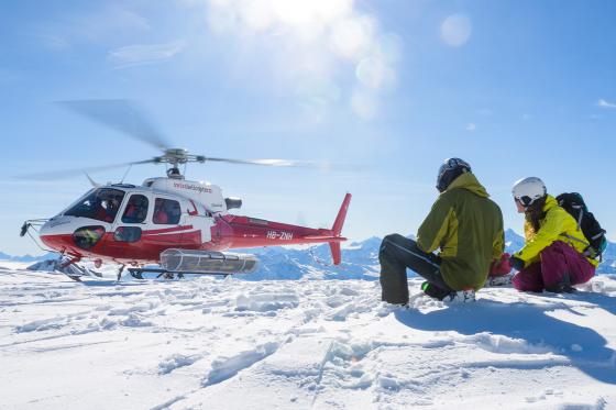 Petersgrat Helikopterflug - inkl. Gletscherlandung mit Apero 1 