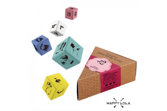 Dés Happy Lola  - Dés de l'amour  