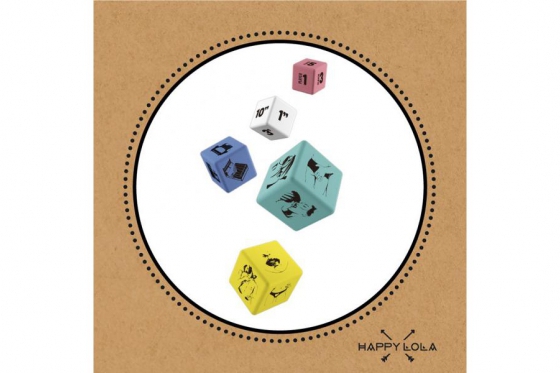 Dés Happy Lola  - Dés de l'amour 3 