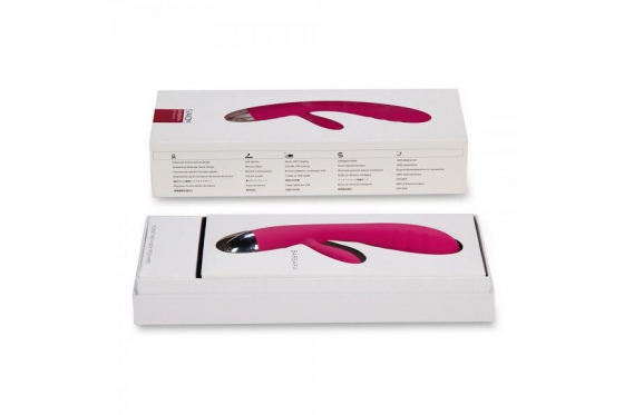 Vibromasseur lapin Svakom - Barbara rouge 2 