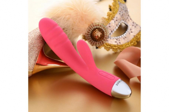 Vibromasseur lapin Svakom - Barbara rouge 5 