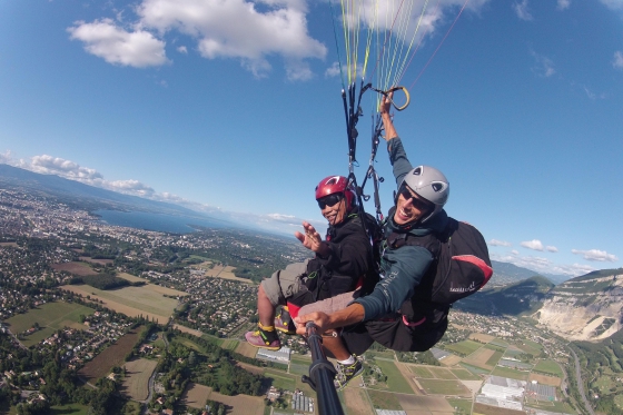 Parapente à Genève - 1 vol pour 1 personne 2 