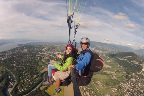 Parapente à Genève  - 1 vol pour 1 personne | 30 minutes 1 