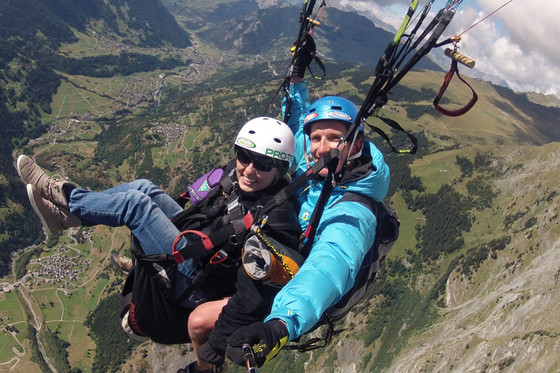 Parapente à Verbier - avec photos souvenirs incluses  
