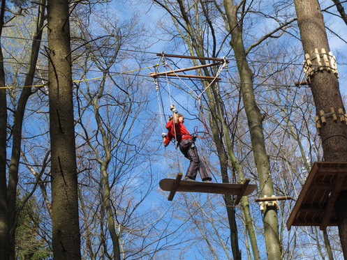Seilpark Abenteuer in Zürich - Action zu zweit mit Helmkamera 8 