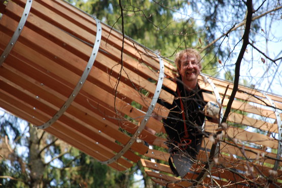 Seilpark Abenteuer in Zürich - Action zu zweit mit Helmkamera 12 