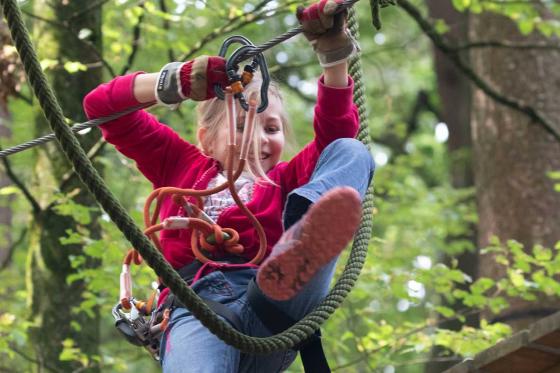 Seilpark Abenteuer in Zürich - Action zu zweit mit Helmkamera 13 