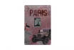 Paris - Plaque en métal  