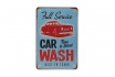 Car Wash - Blechschild 