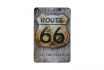 Route 66 - plaque en tôle 