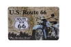 U.S. Route 66 - plaque en tôle 