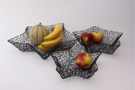 Früchtekorb Stern - im 3er Set 2 