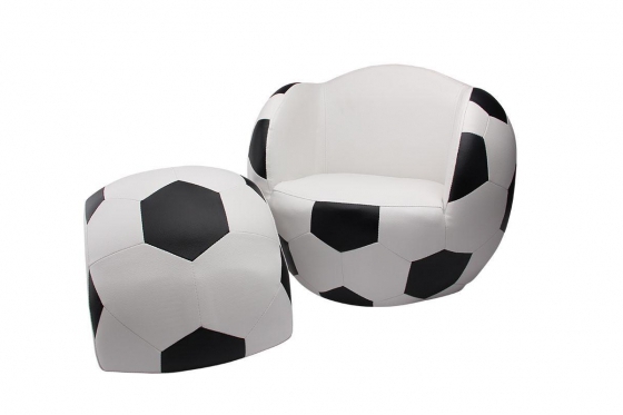 Kindersessel - im Fussballdesign  