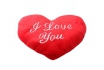 Coussin coeur  - I Love You, grand 