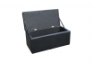 Edle Sitzbox - mit Stauraum - Kunstlederbezug 1