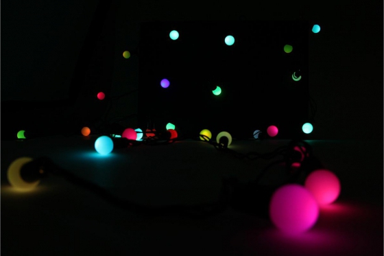 Lichterkette - farbig 3 