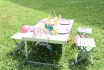 Picknick-Tisch - mit Stühlen und Transportbox 4