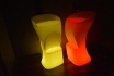 Tabouret de bar LED  - 50x48x91cm - Multicolor 2