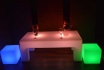 Table LED - 120x60x45cm - incl. Plaque en verre 1