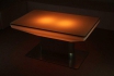 Table LED - 88x54x46cm - incl. Plateau en verre 